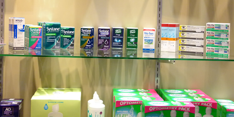 Eye Drops And Lens Solutions Available At Noel Templeton Optometrists