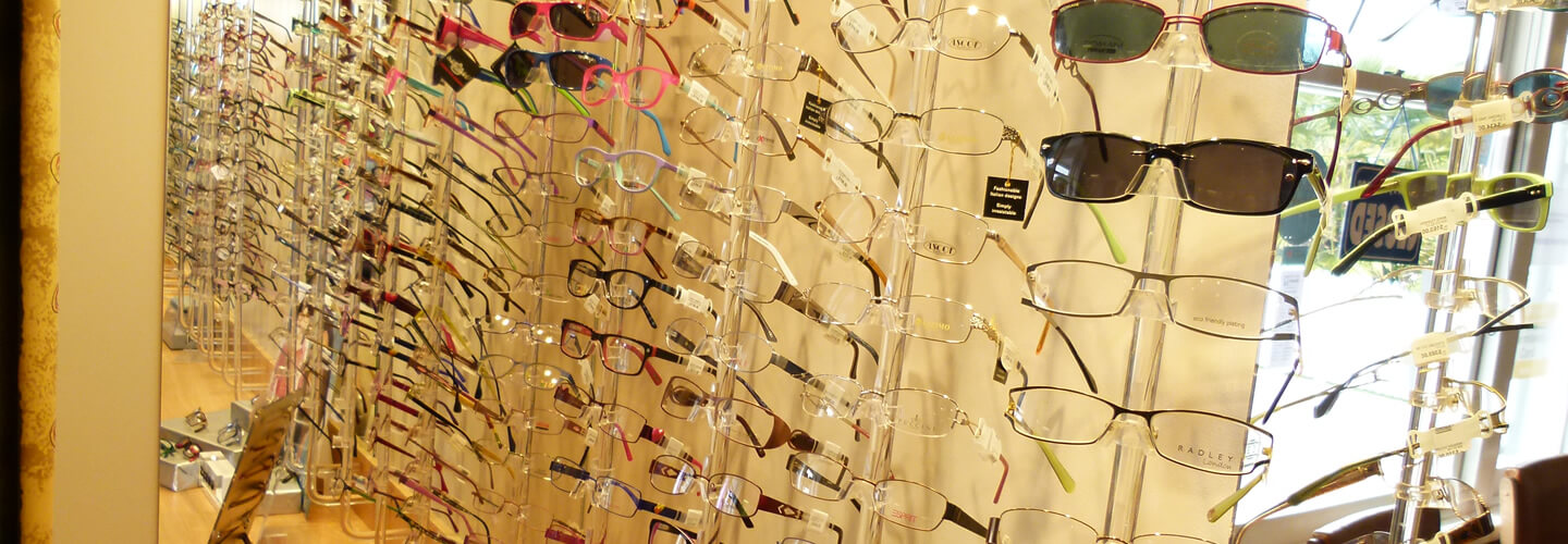 Selection Of Eyeglasses And Sunglasses At Noel Templeton Optometrists In Westport